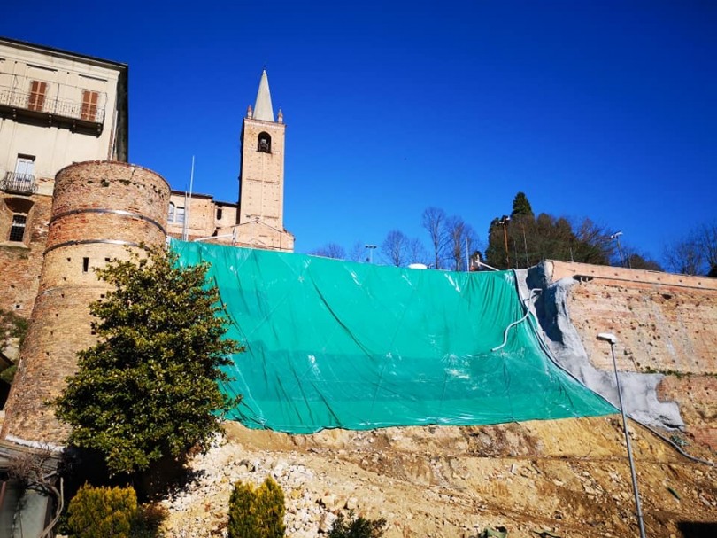 Moncalvo: una variazione di bilancio per i lavori al muraglione